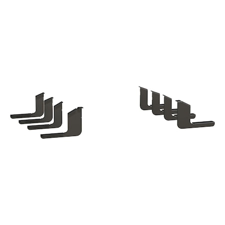 Luverne 07-17 TUNDRA DOUBLE CAB REGAL 7 OVAL STEP BRACKETS 400752